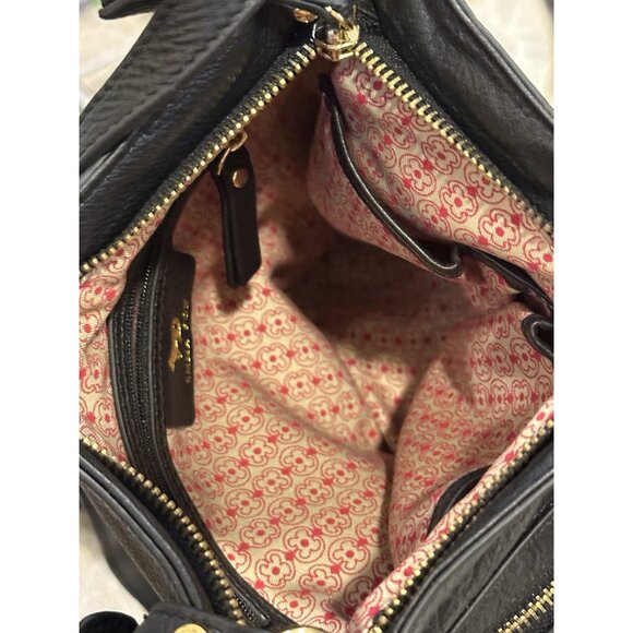 Emma Fox Black Leather Crossbody - Picture 10 of 10